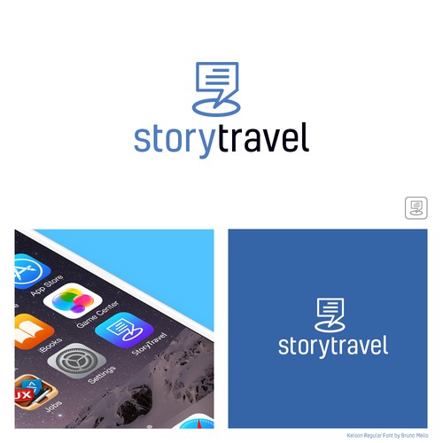 Logo for StoryTravel (concept)