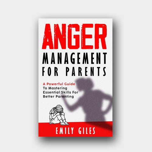 Anger Management for Parents Book Cover Design