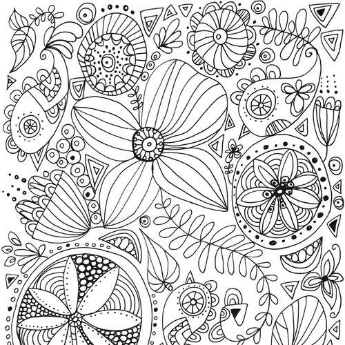 Coloring book design