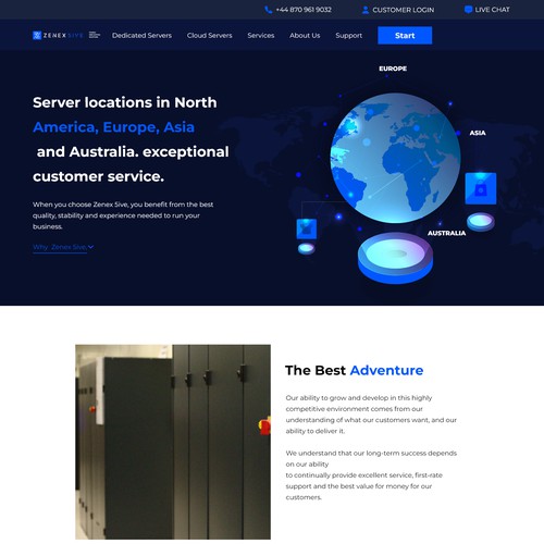 Website company Server