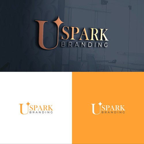U-Spark Branding Logo Concept