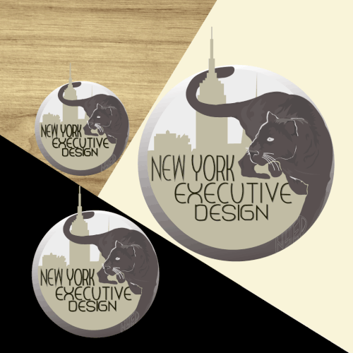 Bold logo concept for New York Executive Design