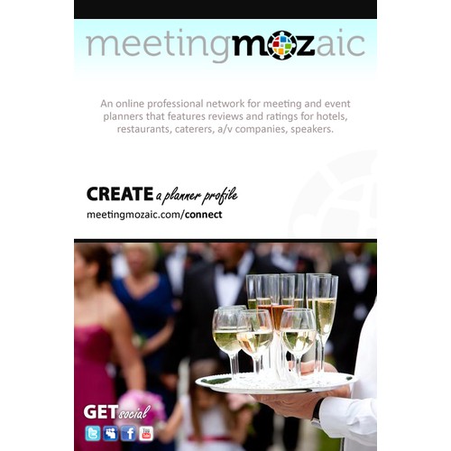 New postcard or flyer wanted for MeetingMozaic