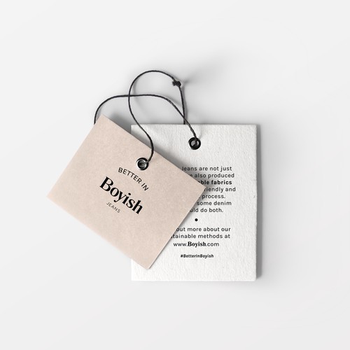 Modern Clothing Tag
