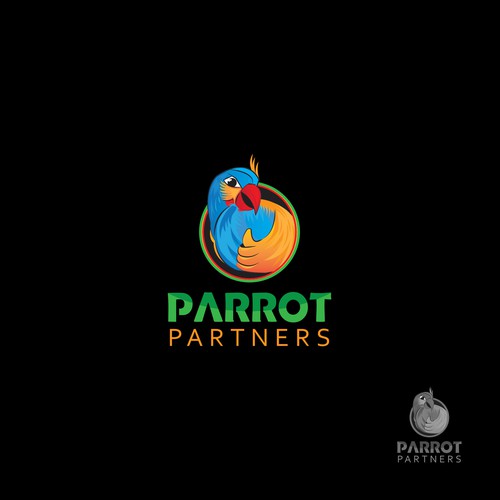 Logo concept for Parrot partners