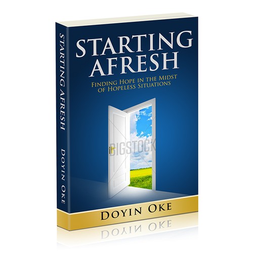 Create a winning book cover for "Starting Afresh"