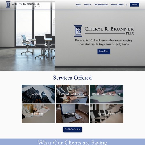 Cheryl R. Brunner PLLC Design