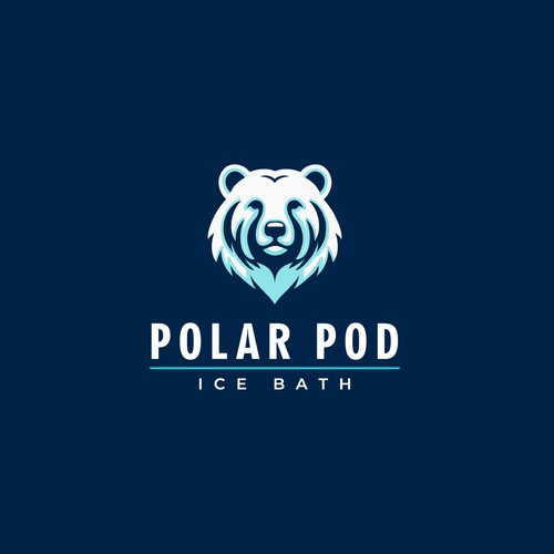 Polar Pod Ice Bath Logo Design