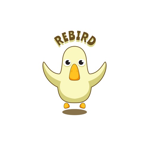 mascot icon - rebird duck
