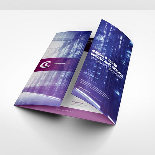 Brochure design for fast growing IT company