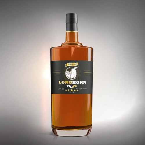 Whiskey label concept