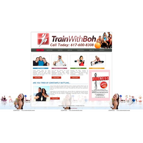 Fitness Website