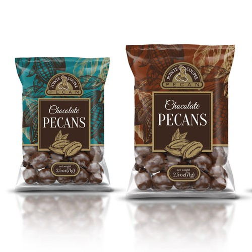 Chocolate Pecan Packaging