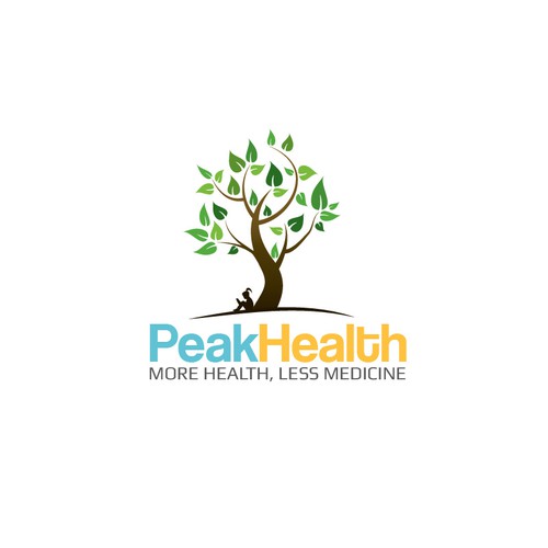 Create an image of peaking in health