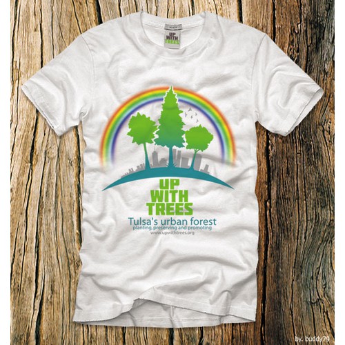 Create Trendy T-shirt Design for Urban Forestry Non-profit!