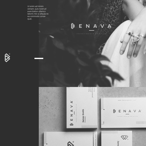 Benava logo concept.