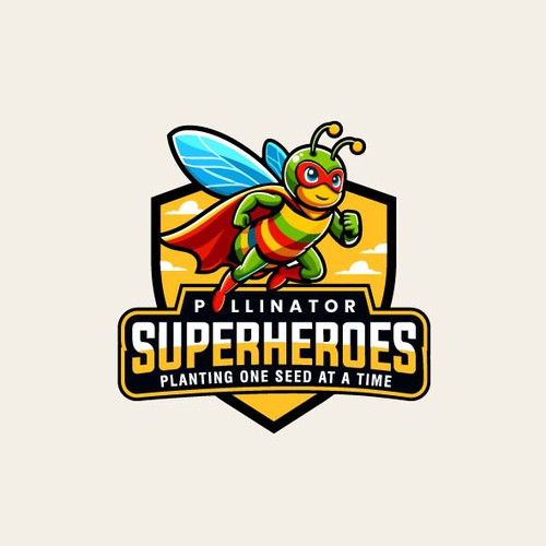 Pollinator Superheroes logo