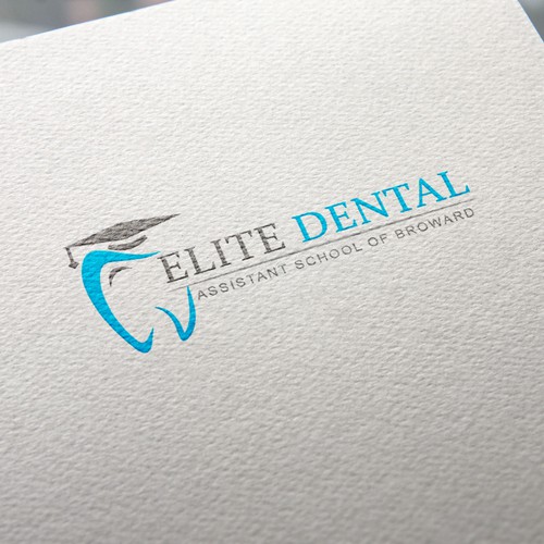 Logo Design Elite Dental Assistant School Of Broward