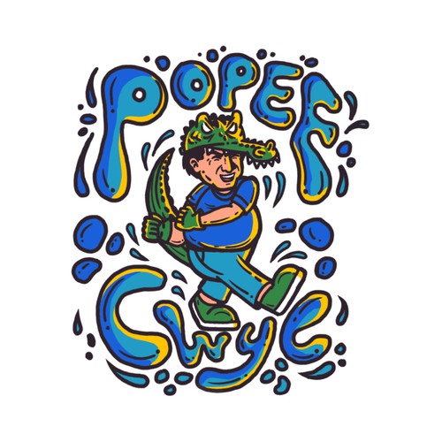 Custom t-shirt design for POPEE