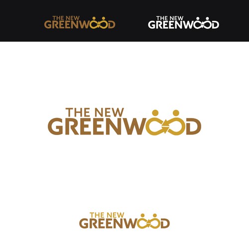 The New Greenwood logo design