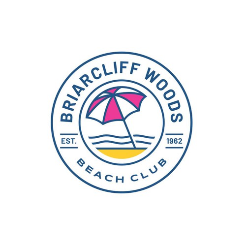 Logo Design for Briarcliff Woods Beach Club