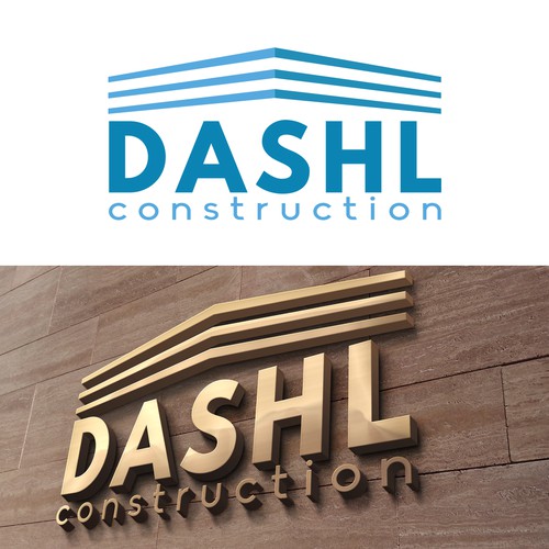 Logo concept for construction firm