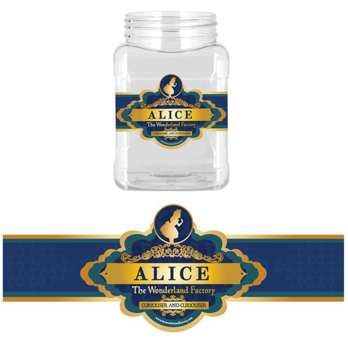 Alice The Wonder Factory Packaging Labels