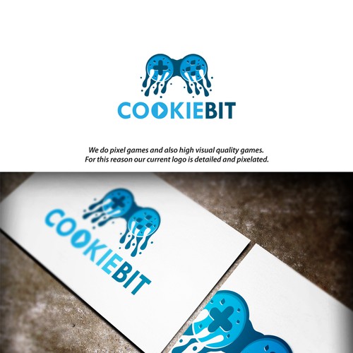 EPIC AND LEGENDARY! New logo - Cookiebit (Game Studio)