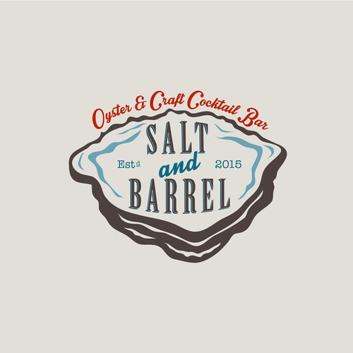 Create a modern urban logo for the classic oyster/speakeasy bar