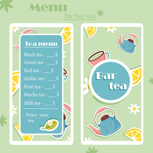 Tea card