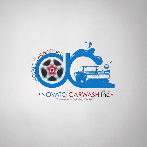Logo for Novato Car Wash Inc.