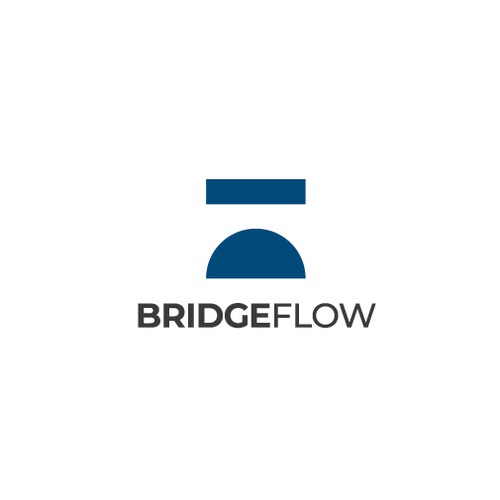 Simple logo for Bridge Flow consultancy firm