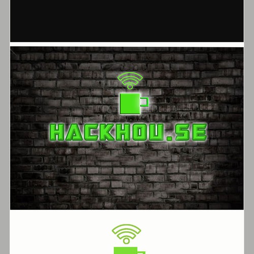 Coworking space, tech incubator, and cafe - one logo