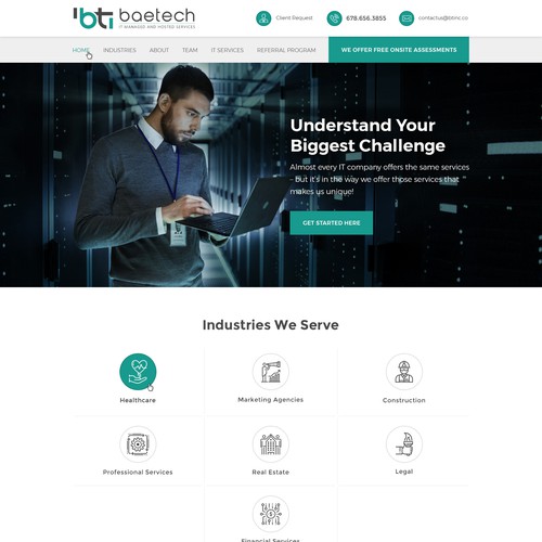 Beatech Website Design