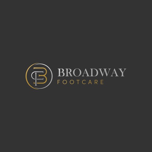 Sophisticated and luxury logo concept Broasway Footcare