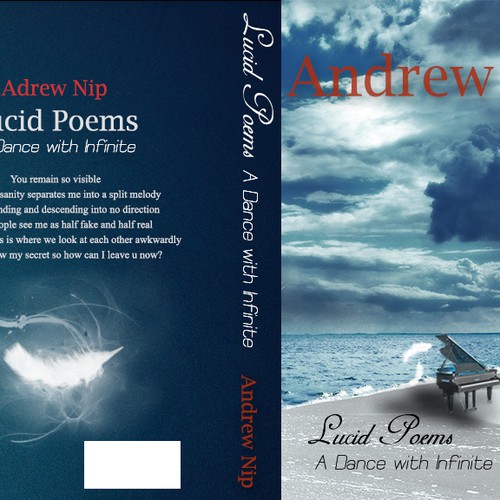 Create the next book or magazine cover for Lucid Poems