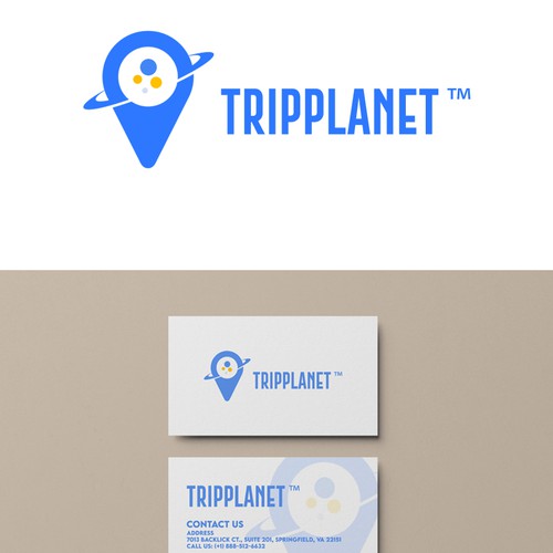 Tripplanet Logo Branding