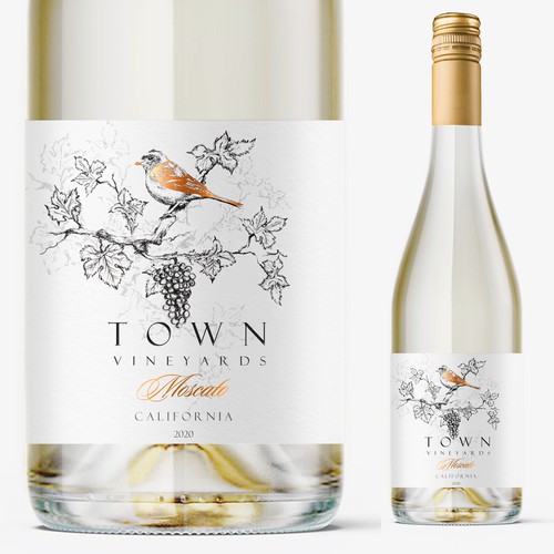 Wine Label - Town Vineyards