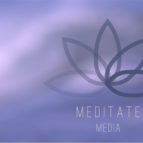Calming logo concept for meditation site 2