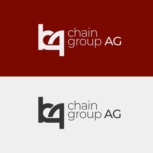 Logo for b4 chain group AG.