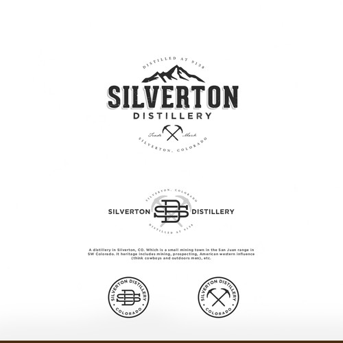 Logo proposal for Silverton Distillery