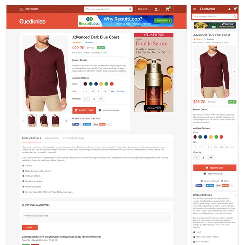 Ecommerce design