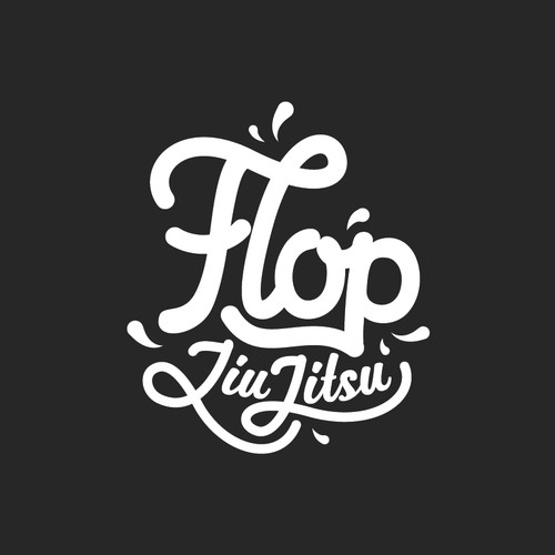 Flop Jiu Jitsu 'Floppy' lettering stye