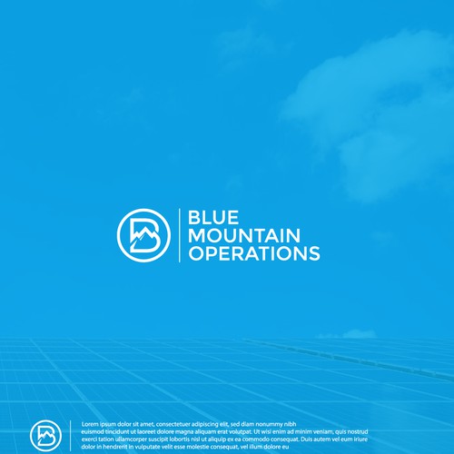 blue mountain logo