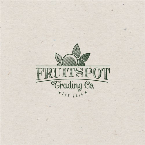 Retro Logo for Agriculture Trading Company