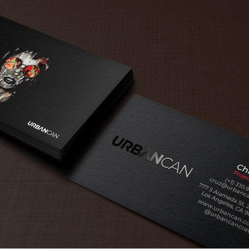 Business Card design for UrbanCan