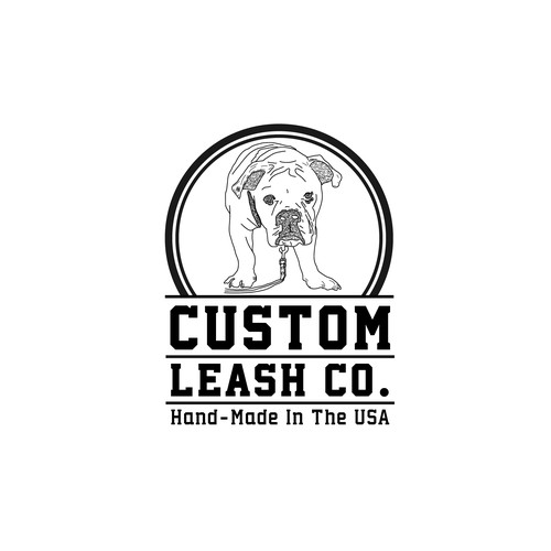 VINTAGE Dog Logo