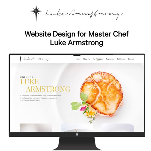 Website Design for International Chef