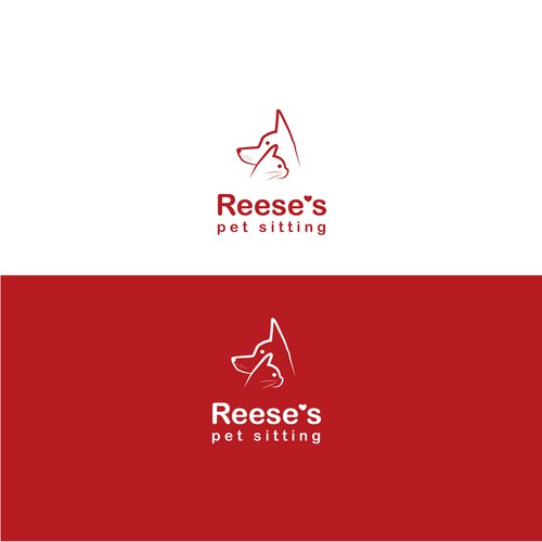 Logo for professional pet care services