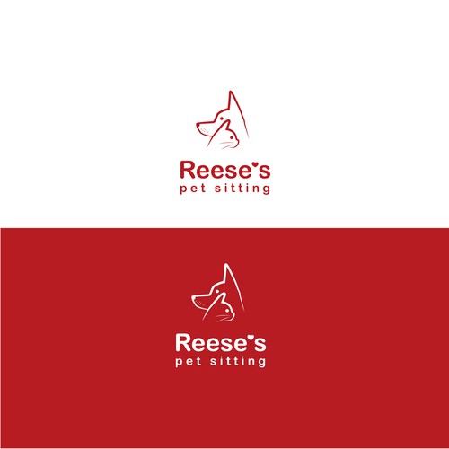 Logo for professional pet care services